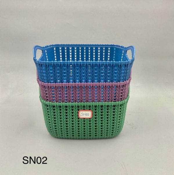 WOOVEN BASKET HALF DOZEN