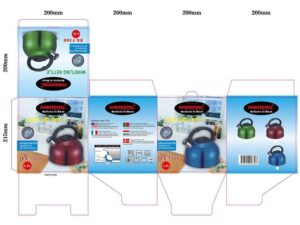 EUROSONIC WHISTLING KETTLE 3L ES-7300