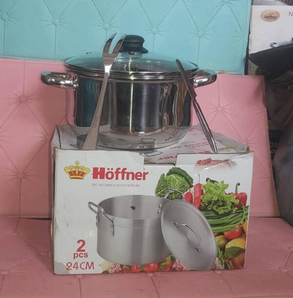 24CM STOCK POT WITH FREE CUTLERY