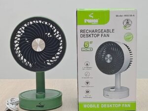 IWIN RECHARGABLE DESKTOP FAN
