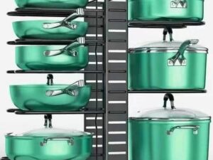 ADJUSTABLE DIVIDERS POT STAND