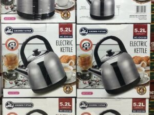 CROWNSTAR ELECTRIC KETTLE MC-EK8188 5.2LTRS