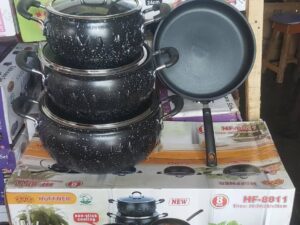 HOFFNER 8PCS NON-STICK COOKWARE HF-8811