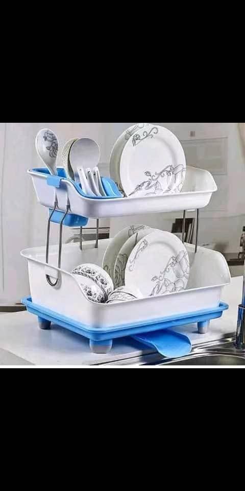 LIJIE AM-6699 PLATE RACK 2 LAYERS DOUBLE