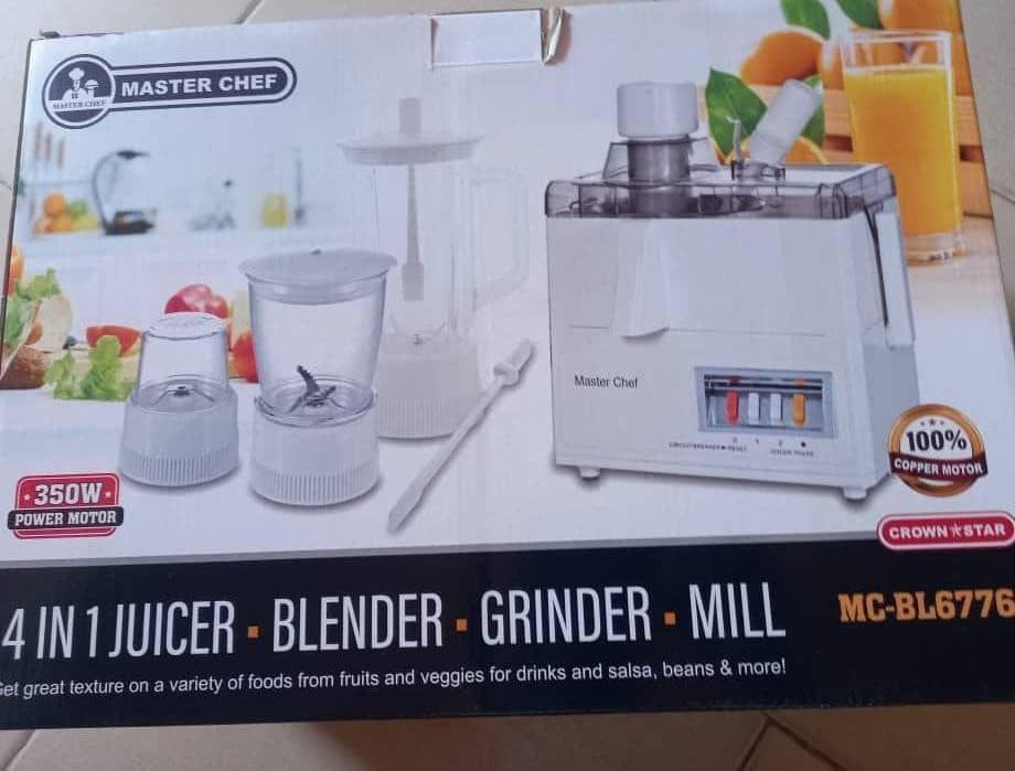 MASTER CHEF 4IN1 350W MC-BL6776J JUICER BLENDER