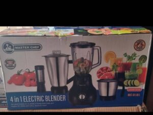 MASTER CHEF ELECTRIC STAINLESS BLENDER 4IN1 MC-BL181