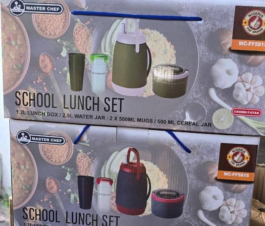 MASTER CHEF SCHOOL KIDS LUNCH SET MC-FF5815