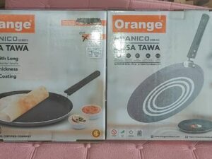ORANGE GRANITE FRYPAN