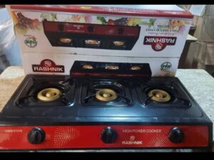 RASHNIK 3FACE TABLE GAS BURNER RN-1506