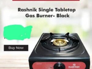 RASHNIK TABLE TOP GAS STOVE RN-1510B
