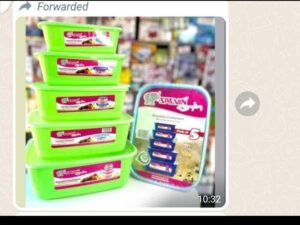 SACVIN 5IN1 ESSENTIAL AIR TIGHT CONTAINER SET