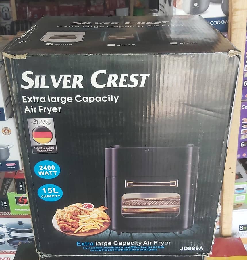 SILVER CREST AIR FRYER 15LTRS JD-989A