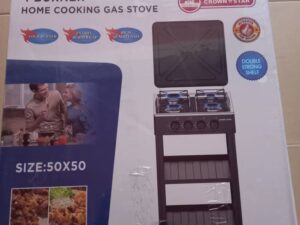 4BURNER CROWNSTAR STANDING GAS WITHOUT OVEN