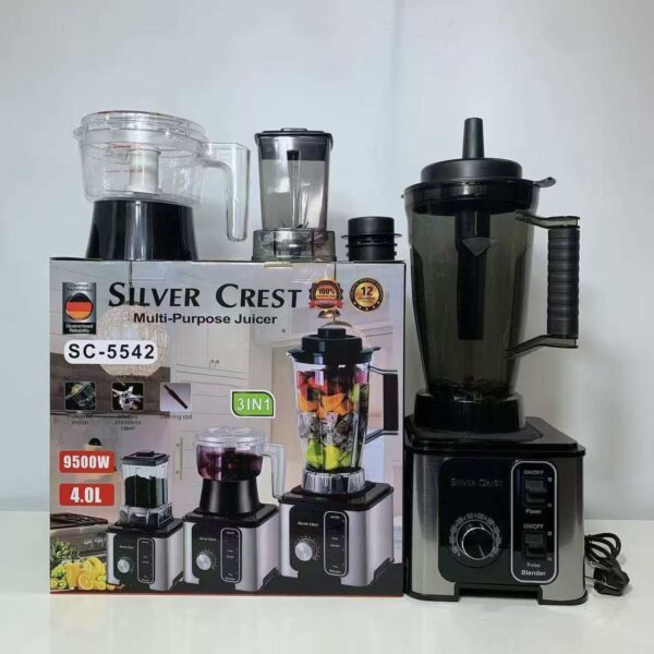 4L SILVERCREST 3IN1 MULTIPURPOSE HEAVY DUTY BLENDER