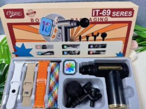 iT-69 SERES SMART WATCH WITH MASSAGING GUN