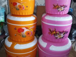 3PCS SET GOODLUCK PLASTIC FOOD WARMER