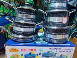 12PCS NONSTICK POT SET