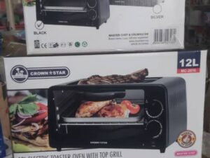 CROWN STAR TOASTER 12L ELECTRIC OVEN MC-2016