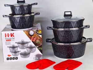 12PCS HK GRANITE SET DIE-CAST