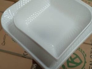 THICK QUALITY EYE SHAPE PLATE SOUP 6PCS