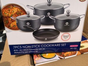 MC720 7PCS CROWNSTAR NONSTICK POT
