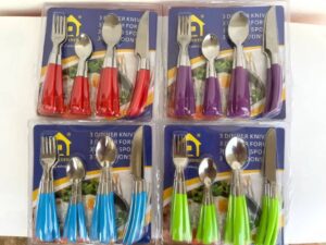12PCS KIDS CUTTLERY SET