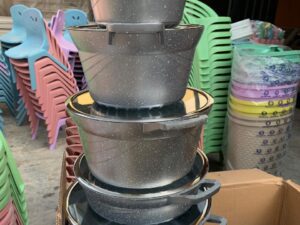 BROCOOK 10PCS QUALITY GRANITE POT D03