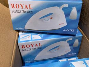 ROYAL DELUXE DRY IRON
