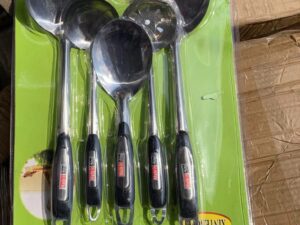 5PCS SET OF CUTLERRY KITCHEN UTENSILS SPOON