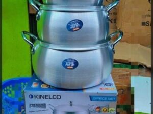 3PCS BELLY SHAPED KINELCO POT