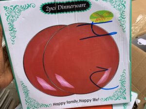 WELL PACKAGED 10.5" CERAMIC PLATE (AWO)