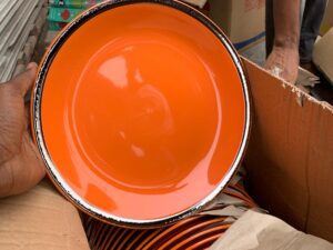 10.5 INCHES FLAT CERAMIC PLATE (AWO)