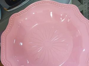 6PCS  8032 NICE SHAPE UNBREAKABLE CROWN PLATE