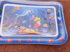 INFLATABLE BABY CRAWLING WATER MAT