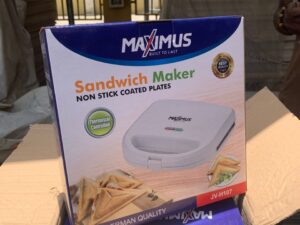 MAXIMUS NON STICK TOASTING MACHINE SM