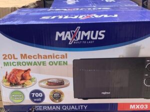 20L MAXIMUS MANUAL MICROWAVE