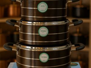 Size 20/23/24cm NONSTICK POT  HOFF 6050