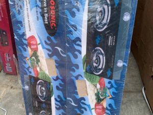 EUROSONIC 2FACE GLASS GAS BURNER  ES-209