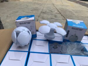SOLAR LAMP HEXAGON