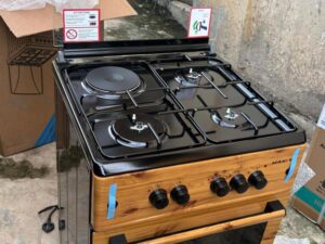 60x60 maxi 3+1 auto ignition standing gas oven