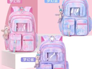 QUALITY KIDS BAG WITH LABUBU TEDDY