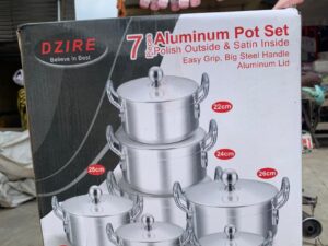 DZIRE 7PCS ALLUMINIUM POT DZ-72AP