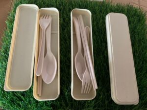 KIDDIES PVC CUTLERY WITH CASE
