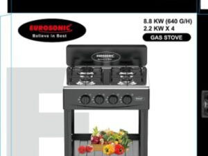 EUROSONIC FOUR BURNER STANDING GAS WITH NO OVEN ES3860
