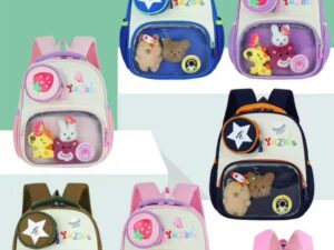 TODDLER TEDDY PADDED BAG