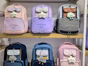 RING TEDDY STOCK SCHOOL BAG