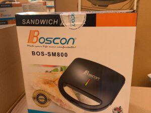 BOSCON 2SLICE SANDWICH MAKER SM800