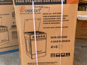 BOSCON 4+0 ALL GAS STANDING OVEN AUTO IGNITION