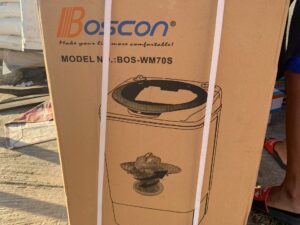 BOSCON 7KG SINGLE TUB WASHING MACHINE