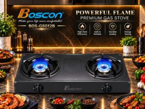 BOSCON 2 BURNER GAS COOKER